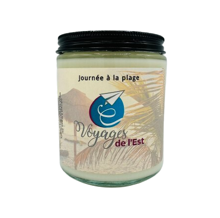 Chandelle en pot - Journée à la plage