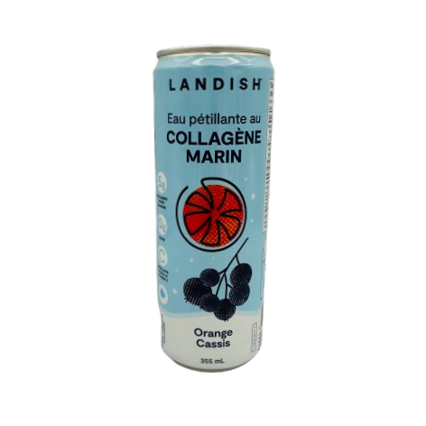 CollagÚne marin - Eau pétillante - Orange et cassis CollagÚne marin - Eau pétillante - Orange et cassis