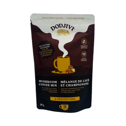 Café aux champignons 58g - Immunité et focus (4 protections) Café aux champignons 58g - Immunité et focus (4 protections)
