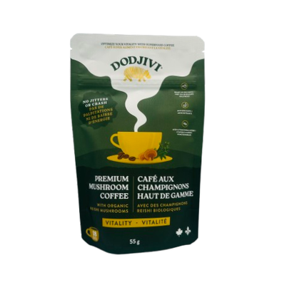 Café aux champignons 55g - Mélange vitalité Café aux champignons 55g - Mélange vitalité