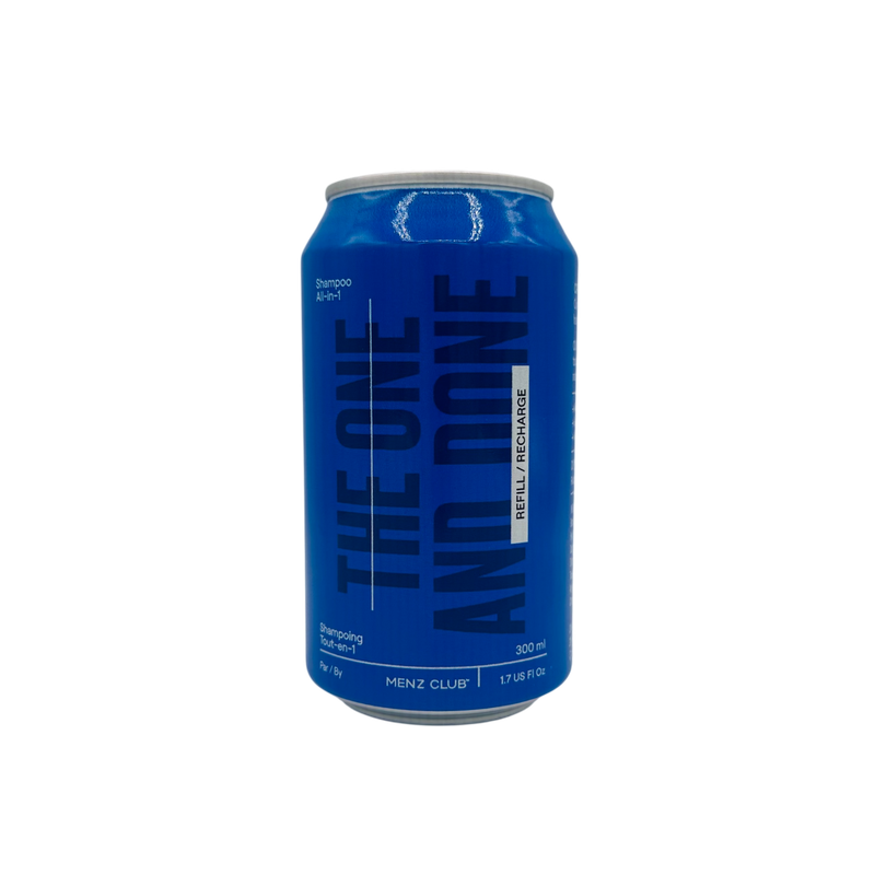 Canette shampoing 300ml - Menz club Canette shampoing 300ml - Menz club