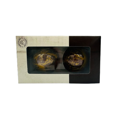 Boîte de 2 boules chocolat chaud Boîte de 2 boules chocolat chaud