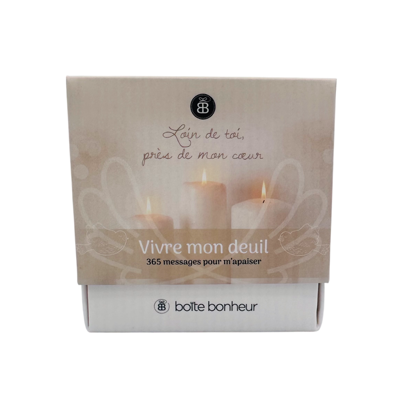 Boîte bonheur - Vivre mon deuil Boîte bonheur - Vivre mon deuil