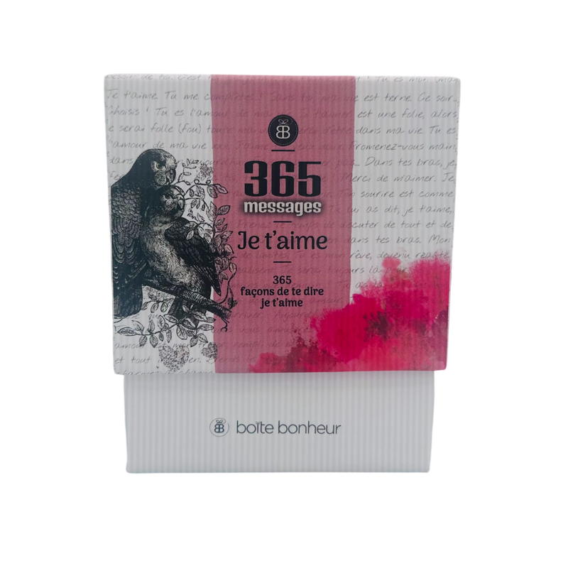 Boîte bonheur - Je t'aime Boîte bonheur - Je t'aime