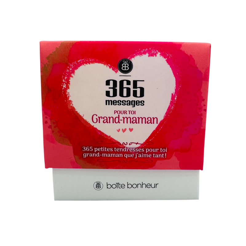 Boîte bonheur - Grand-maman Boîte bonheur - Grand-maman