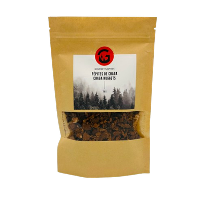 Pépites de chaga 70g Pépites de chaga 70g