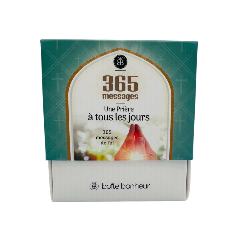 Boîte bonheur - Prière chaque jour Boîte bonheur - Prière chaque jour