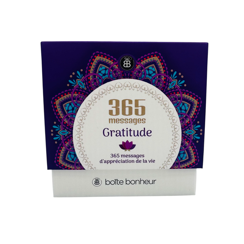 Boîte bonheur - Gratitude Boîte bonheur - Gratitude