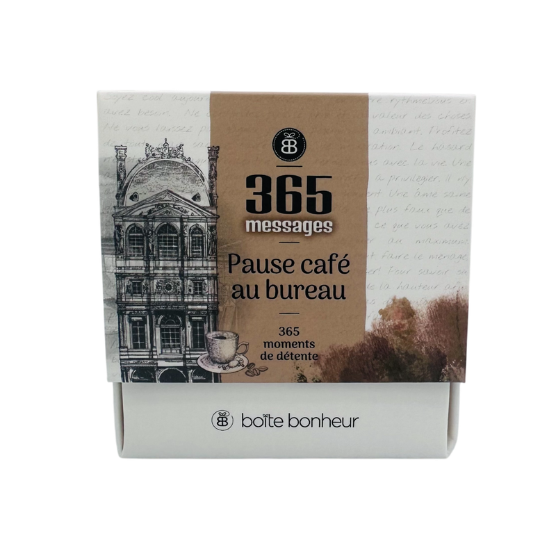 Boîte bonheur - Pause café Boîte bonheur - Pause café