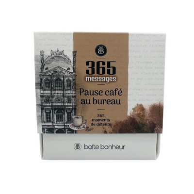 Boîte bonheur - Pause café