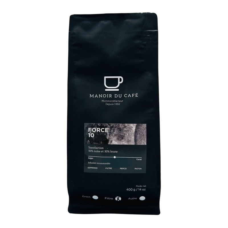 Sacs café filtre 400g - Force 10