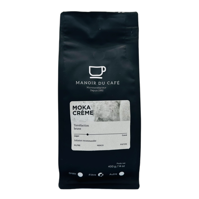 Sacs  café filtre  400g - Moka crème