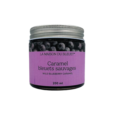 Caramel 200ml  -  Bleuets