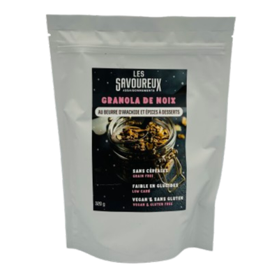Granola - Beurre d'arachides et épices à desserts Granola - Beurre d'arachides et épices à desserts