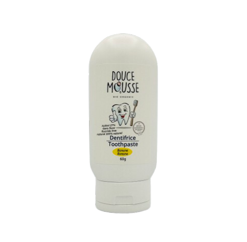 Dentifrice tube 60g - Banane - Douce mousse