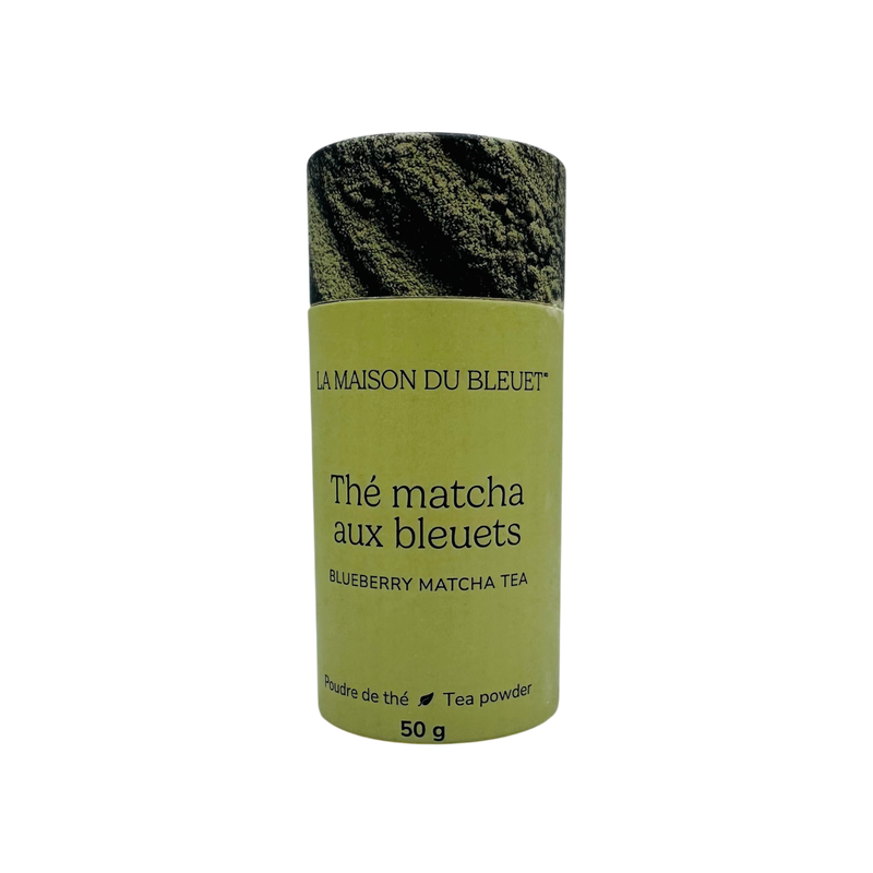 Thé matcha - Bleuets - 50g