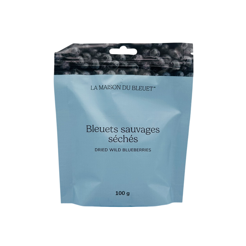 Bleuets sauvages séchés - 100g