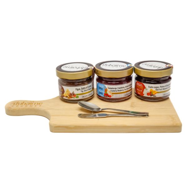 Trio accompagnements fromage et planche Trio accompagnements fromage et planche