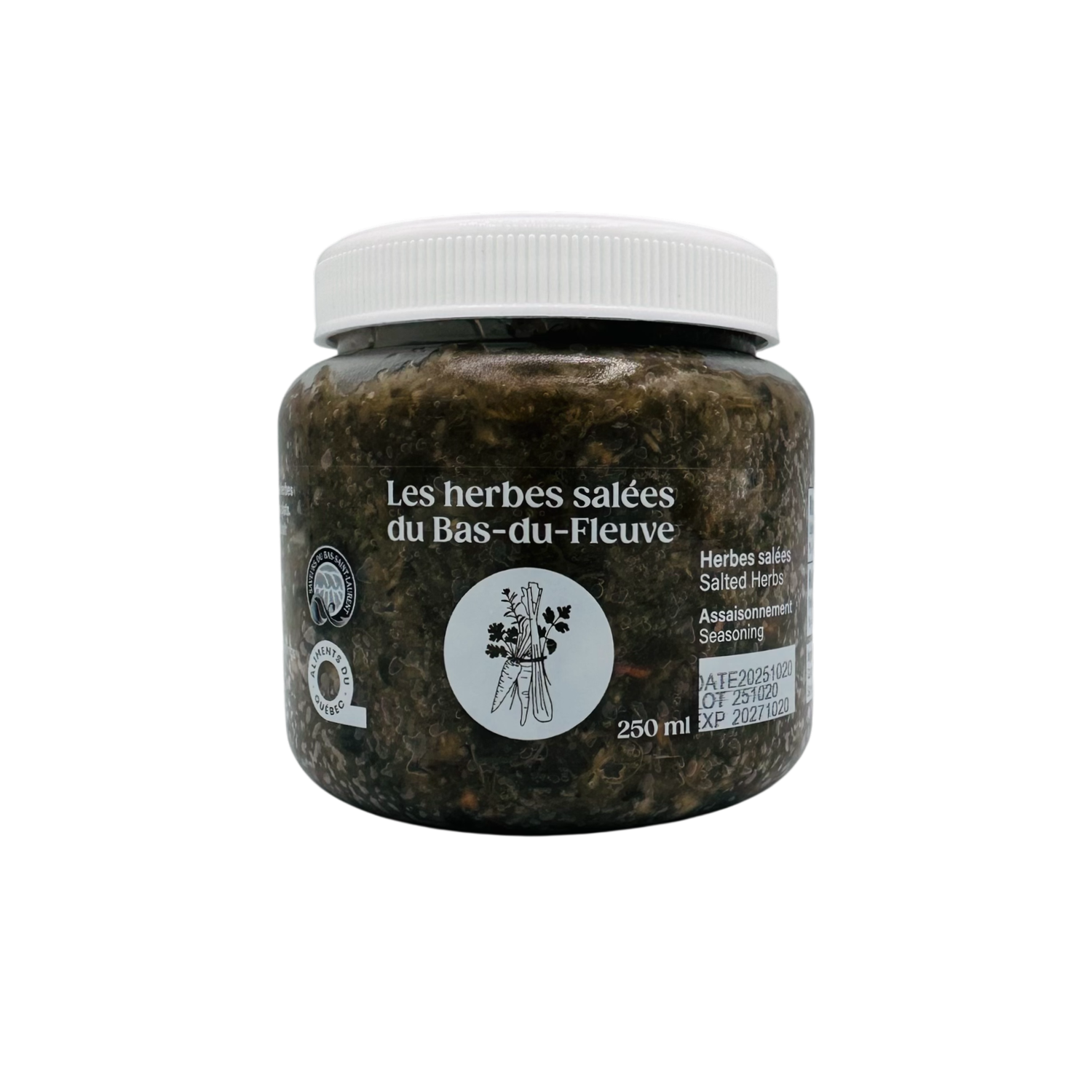 Herbes salées - Pot 250ml Herbes salées - Pot 250ml
