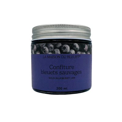 Confiture 200ml - Bleuets Confiture 200ml - Bleuets