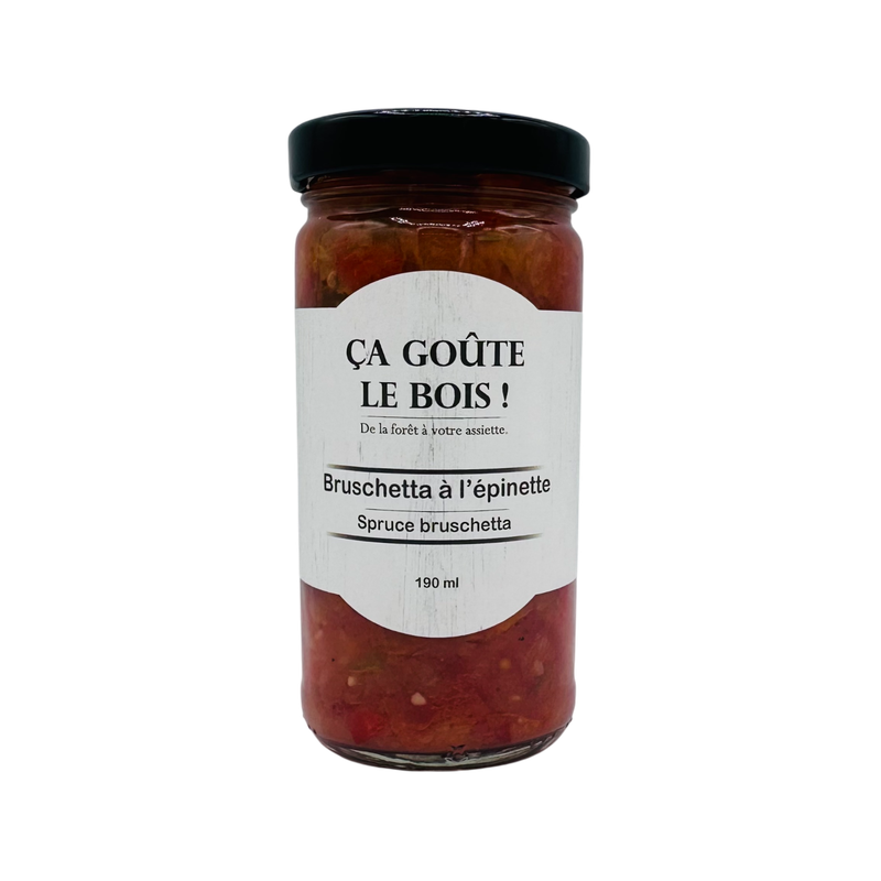 Bruschetta à l'épinette