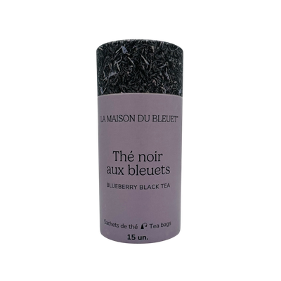 Thé noir - Bleuets - 15 sachets Thé noir - Bleuets - 15 sachets