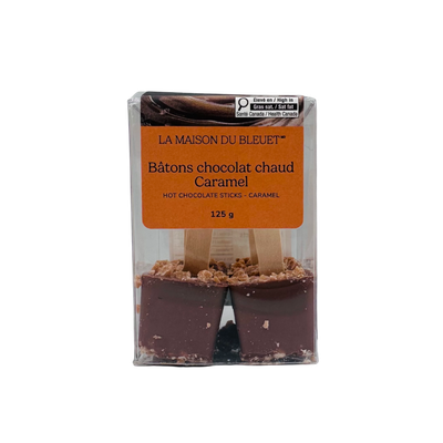 Bâton de chocolat chaud - Caramel Bâton de chocolat chaud - Caramel