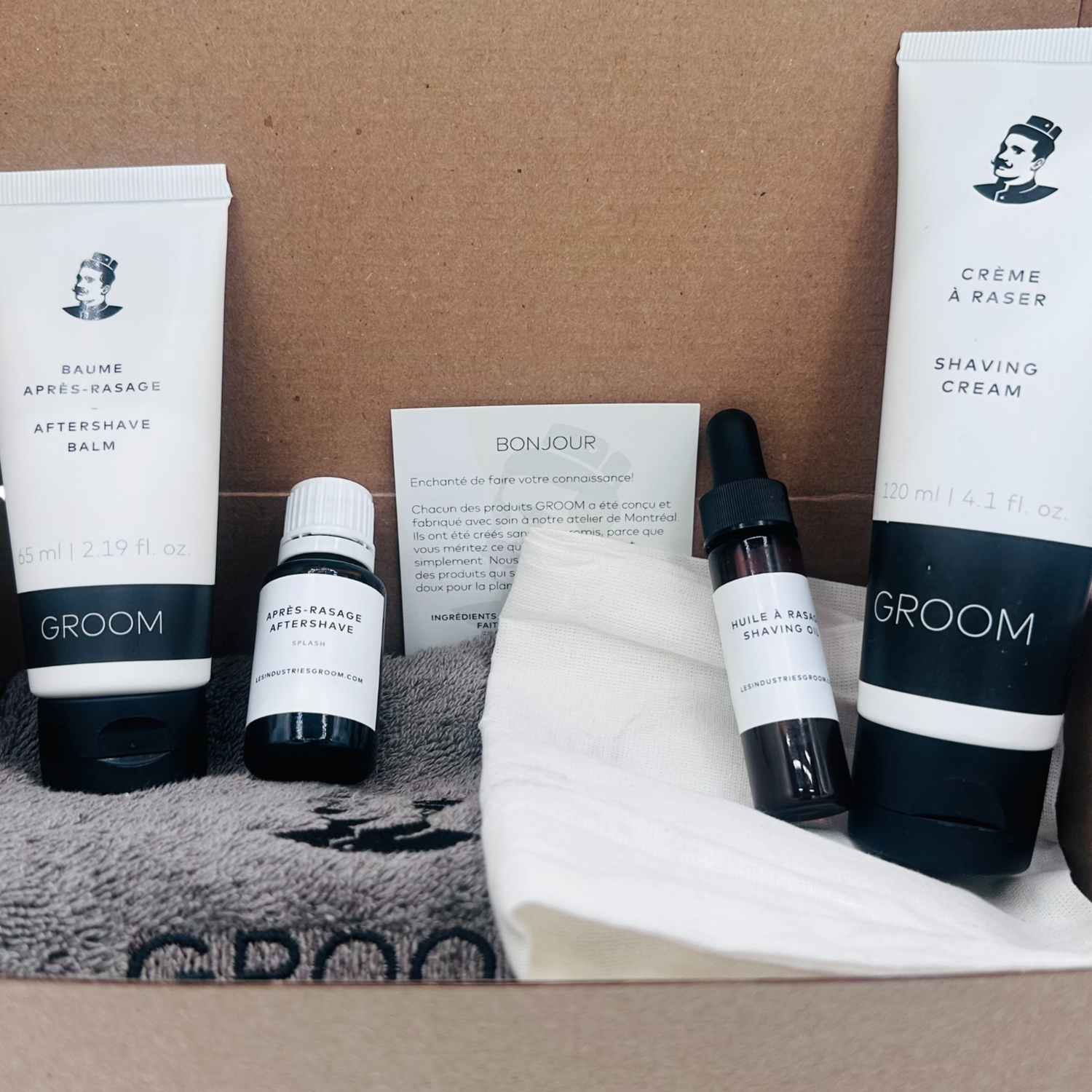 Coffret découverte - Soins du rasage