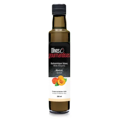 Balsamique blanc 250ml - Abricot Balsamique blanc 250ml - Abricot