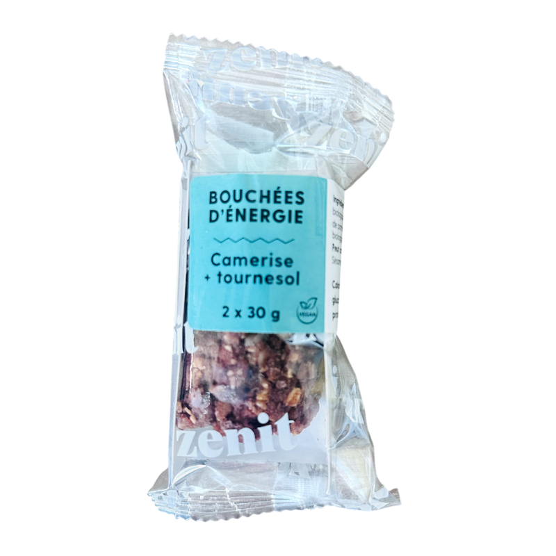 Boules d'énergie 60g - Camerises, tournesol