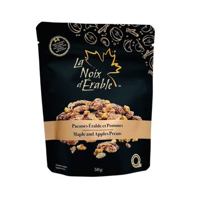 Pacanes - Érable-pommes 50g Pacanes - Érable-pommes 50g