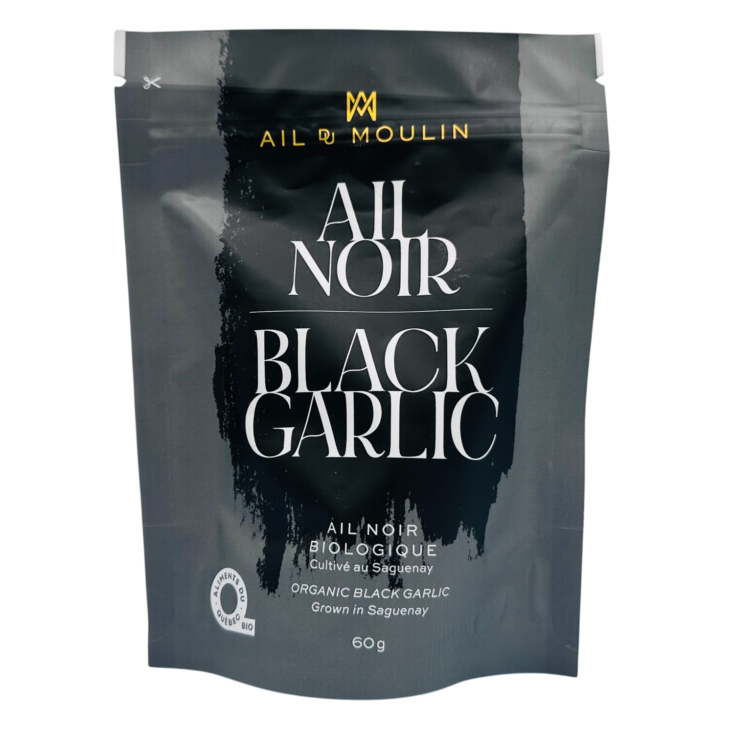 Ail noir bio  60g - Sac