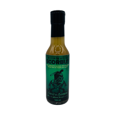 Sauce piquante lime-érable (Scorbut)