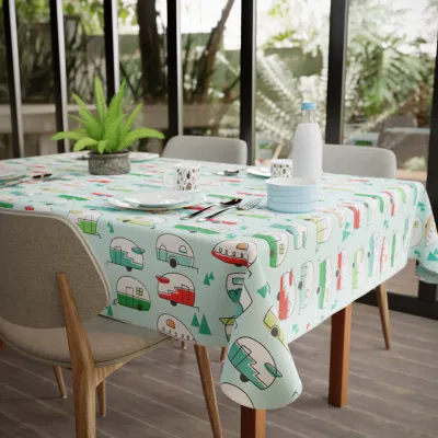 Nappe camping vinyle 6-8 personnes