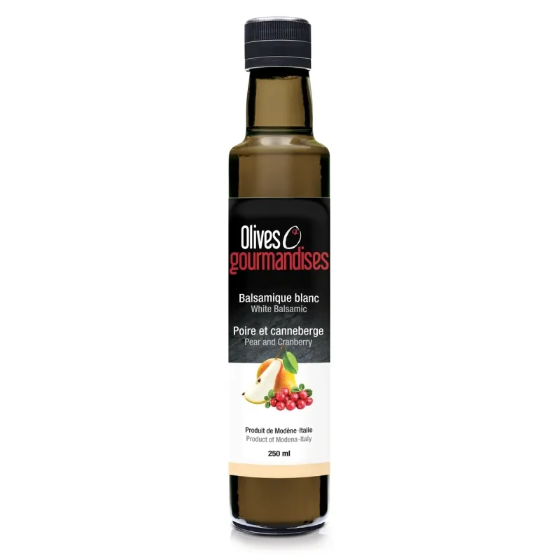 Balsamique blanc 100ml - Poire et canneberge