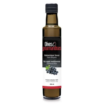 Balsamique foncé 250ml - Traditionnel (Sans saveur)