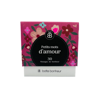 Boîte 30 messages - Petits mots d'amour