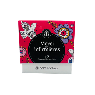 Boîte 30 messages - Merci aux infirmières Boîte 30 messages - Merci aux infirmières