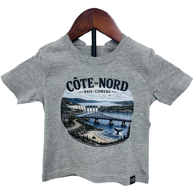 T-shirt junior  gris - 2A