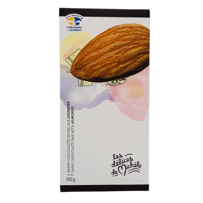 Barre de chocolat - Amandes
