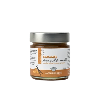 Caramel 250 ml - L'Atelier Sucré Caramel 250 ml - L'Atelier Sucré