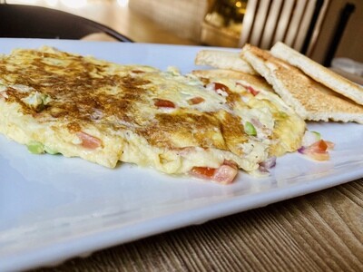 OMELETTE JAMON Y QUESO