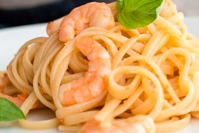 PASTA CAMARONES