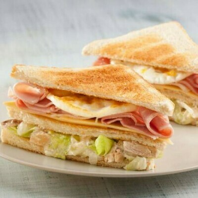 SANDWICH JAMON Y QUESO