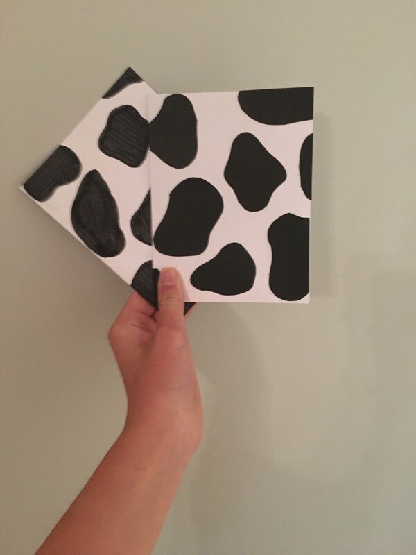 Cow Print Cards(Two-Pack)