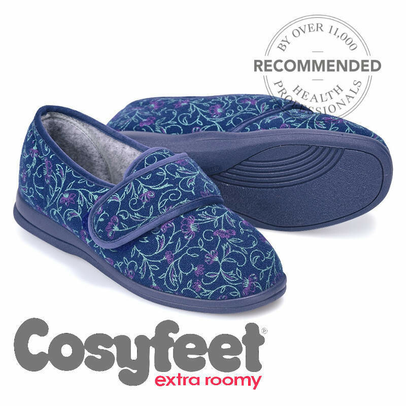 cosyfeet extra wide slippers