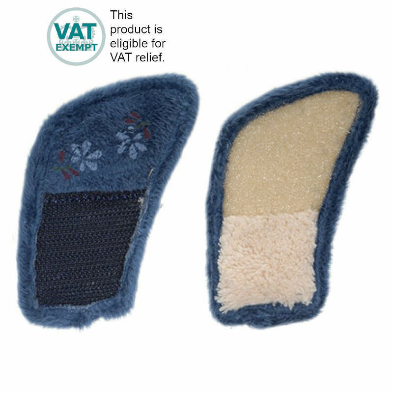 Cosyfeet Snuggly Navy Floral Strap Extensions