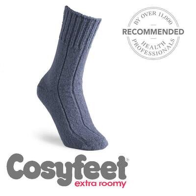 Cosyfeet Super Soft Bed Socks Marine