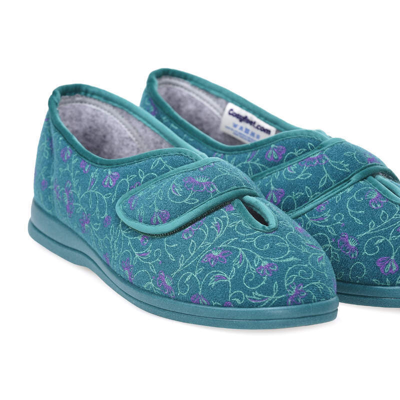 Cosyfeet Diane Jade Floral Strap Extensions