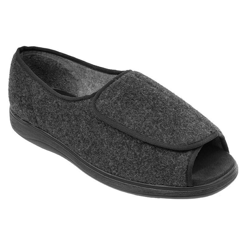 Cosyfeet Jonny Charcoal House Shoe